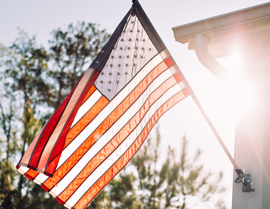 FLAG POLE HOLDER