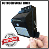 SOLAR LIGHT OUTDOOR, 42 LED, 3 MODES (COMES WITH KEBLOC)