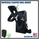 UNIVERSAL FLAGPOLE WALL MOUNT (COMES WITH KEBLOC)