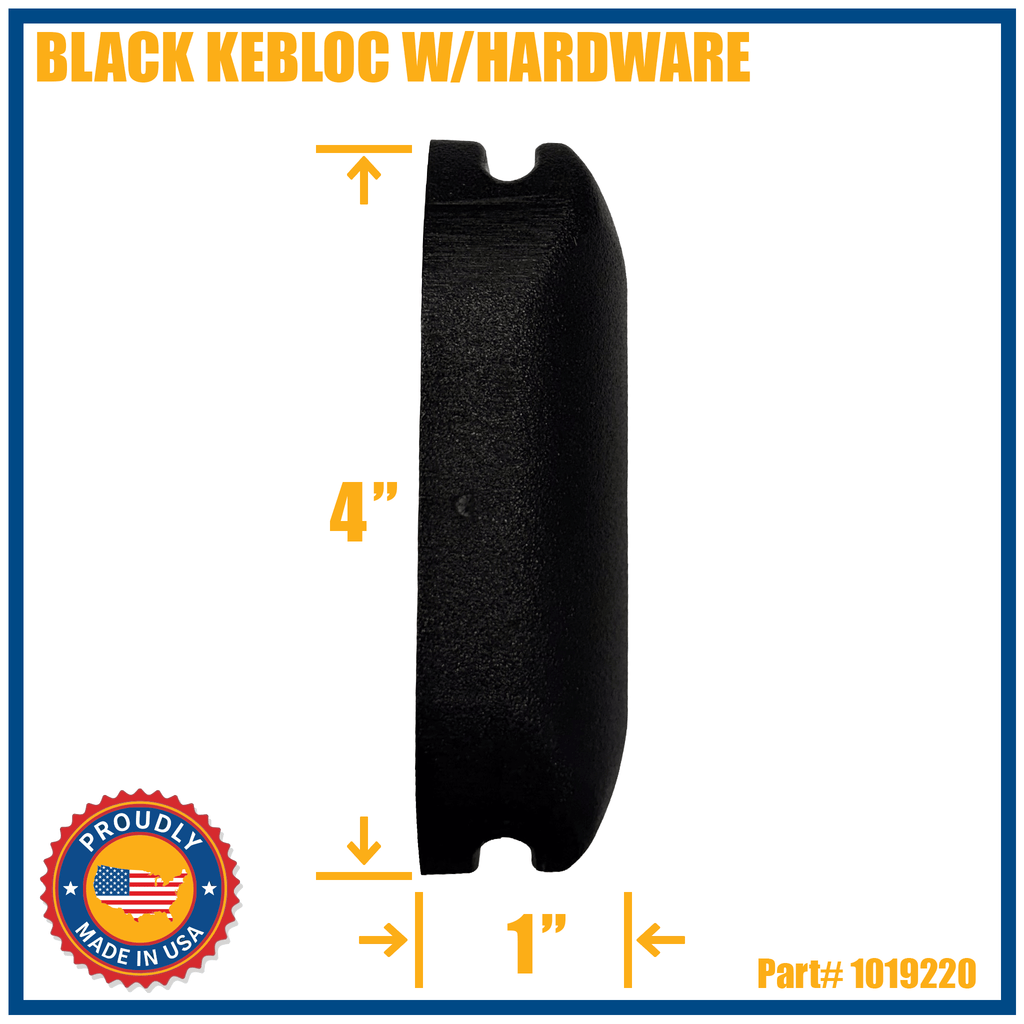 BLACK KEBLOC PRODUCT W/ HARDWARE