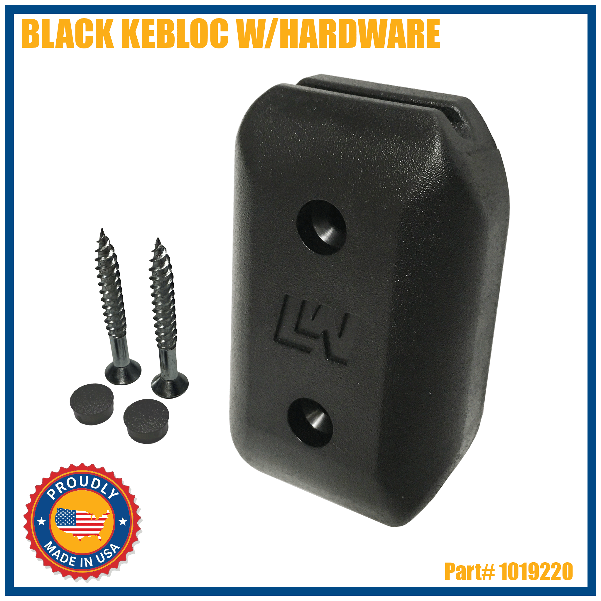 BLACK KEBLOC PRODUCT W/ HARDWARE