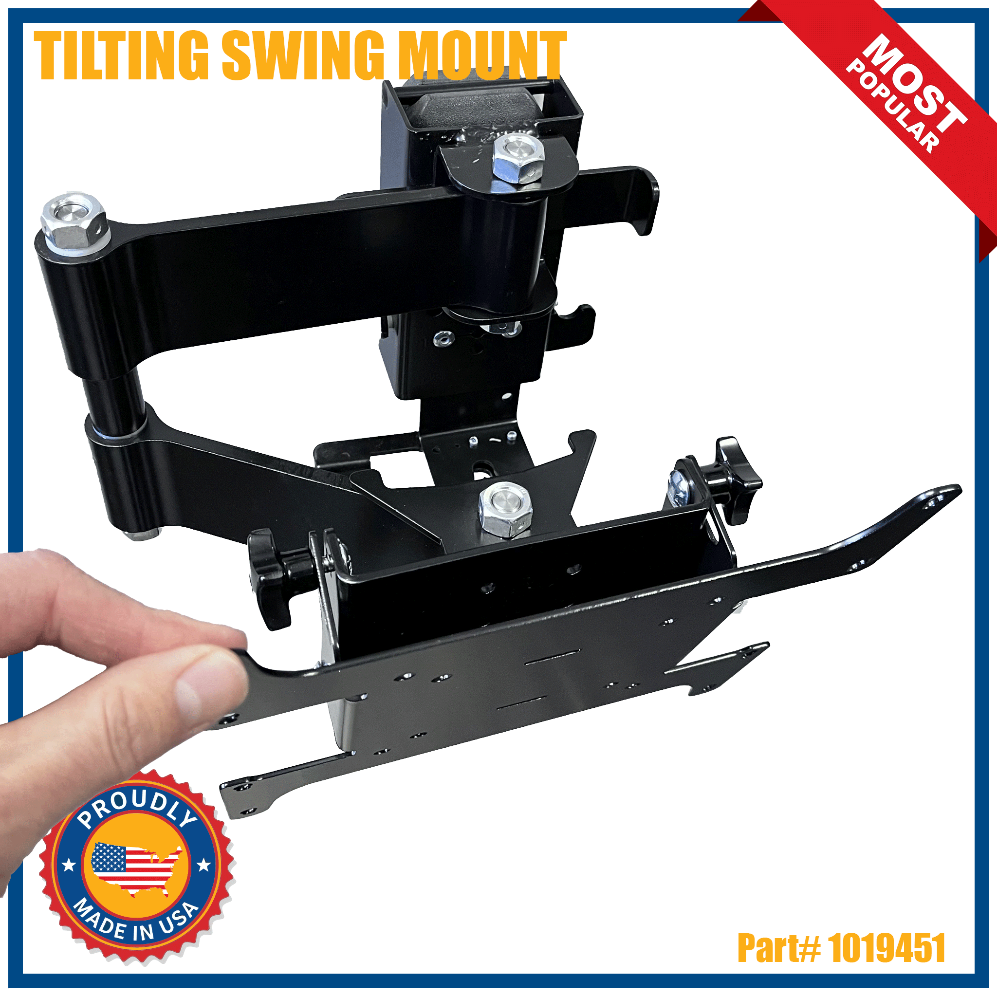 TILTING SWING TV WALL MOUNT
