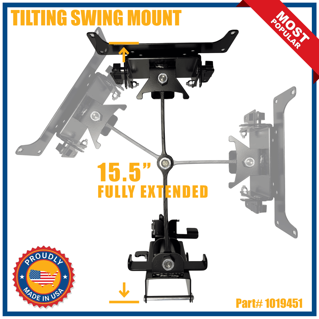 TILTING SWING TV WALL MOUNT