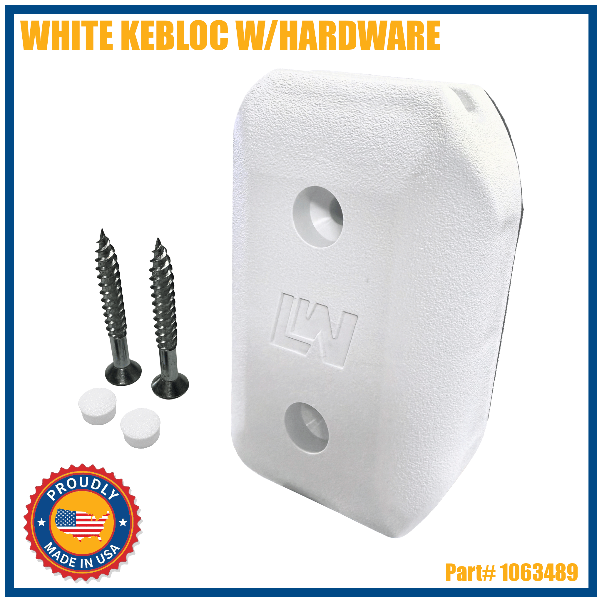 WHITE KEBLOC