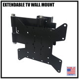 Extendable TV Wall Mount, Kebloc mount w/locking mechanism, 1019214