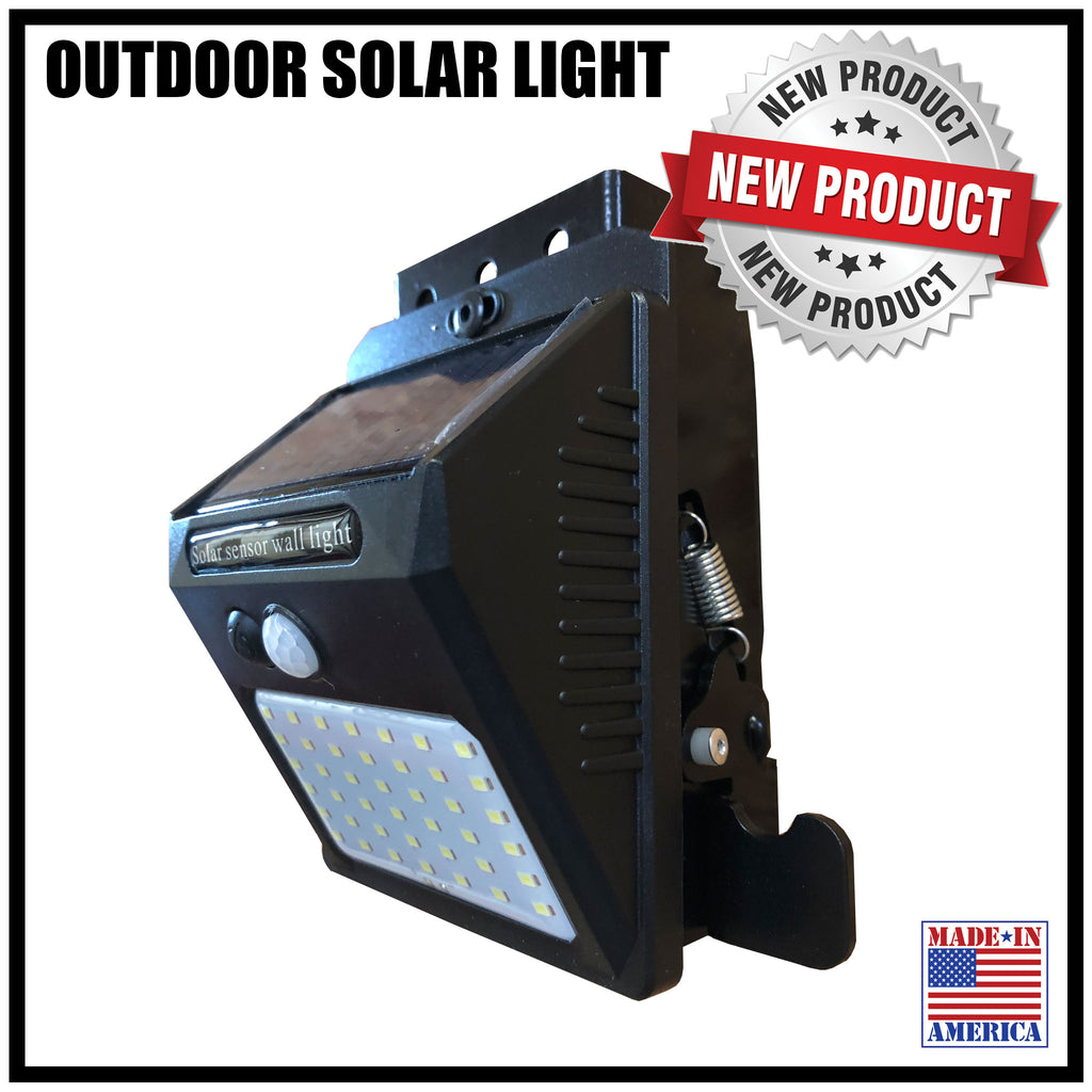SOLAR LIGHT OUTDOOR, 42 LED, 3 MODES