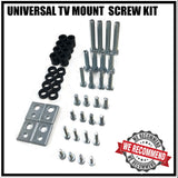 UNIVERSAL TV MOUNT BOLT KIT - 48 PIECE TV TO MOUNT KIT